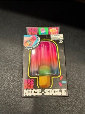 TikTok viral  Nice-Sicle Multicolor Squishy Popsicle Toy